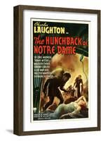 The Hunchback of Notre Dame, 1939, Poster Art-null-Framed Art Print