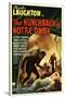 The Hunchback of Notre Dame, 1939, Poster Art-null-Stretched Canvas