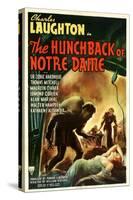The Hunchback of Notre Dame, 1939, Poster Art-null-Stretched Canvas