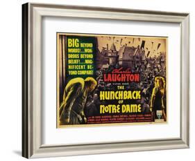 The Hunchback of Notre Dame, 1939-null-Framed Art Print