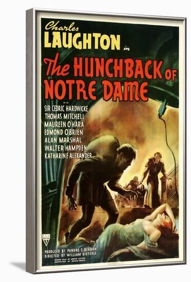 The Hunchback of Notre Dame, 1939-null-Framed Art Print