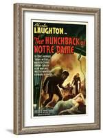 The Hunchback of Notre Dame, 1939-null-Framed Art Print