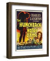 The Hunchback of Notre Dame, 1939-null-Framed Art Print