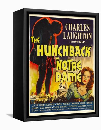 The Hunchback of Notre Dame, 1939-null-Framed Stretched Canvas