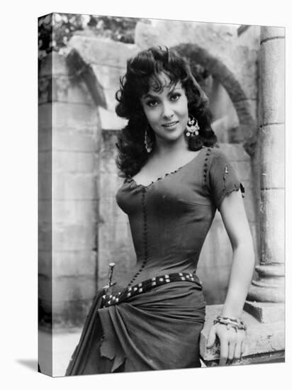 The Hunchback of Notre Dame, Gina Lollobrigida, 1956-null-Stretched Canvas