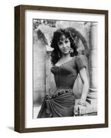 The Hunchback of Notre Dame, Gina Lollobrigida, 1956-null-Framed Photo