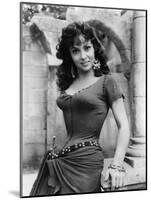 The Hunchback of Notre Dame, Gina Lollobrigida, 1956-null-Mounted Photo