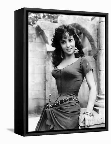 The Hunchback of Notre Dame, Gina Lollobrigida, 1956-null-Framed Stretched Canvas