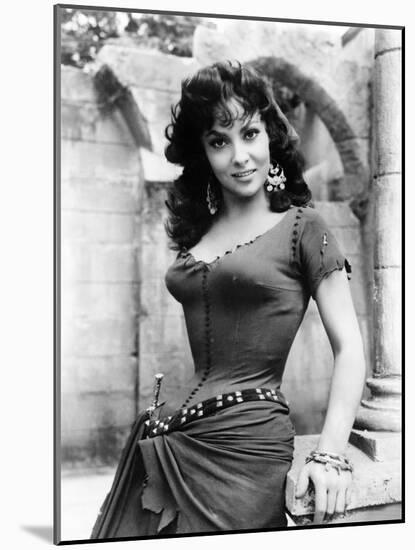 The Hunchback of Notre Dame, Gina Lollobrigida, 1956-null-Mounted Photo