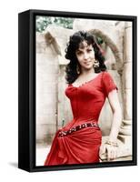 THE HUNCHBACK OF NOTRE DAME, Gina Lollobrigida, 1956-null-Framed Stretched Canvas