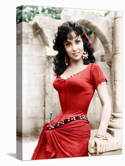 THE HUNCHBACK OF NOTRE DAME, Gina Lollobrigida, 1956-null-Stretched Canvas