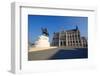 The Hungarian Parliament Building and Statue of Gyula Andressy, Budapest, Hungary, Europe-Carlo Morucchio-Framed Photographic Print