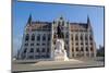 The Hungarian Parliament Building and Statue of Gyula Andressy, Budapest, Hungary, Europe-Carlo Morucchio-Mounted Photographic Print