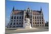 The Hungarian Parliament Building and Statue of Gyula Andressy, Budapest, Hungary, Europe-Carlo Morucchio-Mounted Photographic Print
