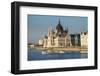 The Hungarian Parliament on the Banks of the River Danube, Budapest, Hungary, Europe-Michael Runkel-Framed Photographic Print