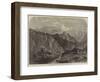 The Hungarung Pass in the Himalayas-null-Framed Premium Giclee Print