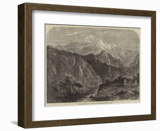 The Hungarung Pass in the Himalayas-null-Framed Giclee Print