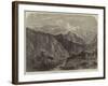 The Hungarung Pass in the Himalayas-null-Framed Giclee Print