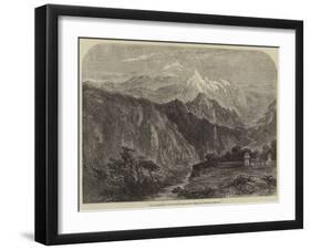 The Hungarung Pass in the Himalayas-null-Framed Giclee Print