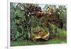 The Hungry Lion-Henri Rousseau-Framed Premium Giclee Print