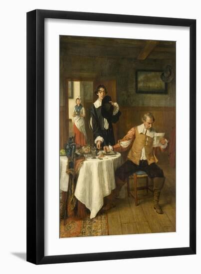 The Hungry Messenger, 1890-George Adolphus Storey-Framed Giclee Print