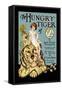 The Hungry Tiger of Oz-John R. Neill-Framed Stretched Canvas