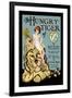 The Hungry Tiger of Oz-John R. Neill-Framed Art Print