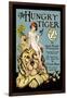 The Hungry Tiger of Oz-John R. Neill-Framed Art Print