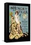 The Hungry Tiger of Oz-John R. Neill-Framed Stretched Canvas