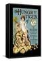 The Hungry Tiger of Oz-John R. Neill-Framed Stretched Canvas