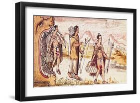 The Hunt, 1579-Diego Duran-Framed Giclee Print