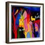 The hunt, 1997, (oil on linen)-Cristina Rodriguez-Framed Giclee Print