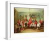 The Hunt Breakfast, Bachelor's Hall, 1836-Francis Calcraft Turner-Framed Giclee Print