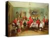 The Hunt Breakfast, Bachelor's Hall, 1836-Francis Calcraft Turner-Stretched Canvas