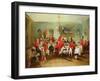 The Hunt Breakfast, Bachelor's Hall, 1836-Francis Calcraft Turner-Framed Giclee Print