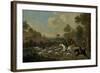 The Hunt in Full Cry, Breaking Cover-Francis Sartorius-Framed Giclee Print