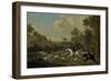 The Hunt in Full Cry, Breaking Cover-Francis Sartorius-Framed Giclee Print