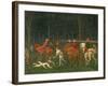 The Hunt in the Forest, C.1465-70 (Detail)-Paolo Uccello-Framed Giclee Print