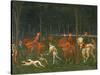 The Hunt in the Forest, C.1465-70 (Detail)-Paolo Uccello-Stretched Canvas