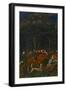 The Hunt in the Forest, C.1465-70 (Oil on Panel)-Paolo Uccello-Framed Giclee Print