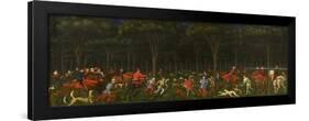 The Hunt in the Forest, C.1465-70-Paolo Uccello-Framed Premium Giclee Print