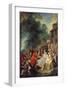 The Hunt Lunch, 1737-Jean Francois de Troy-Framed Giclee Print