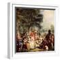 The Hunt Lunch, 1737-Carle van Loo-Framed Giclee Print