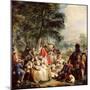 The Hunt Lunch, 1737-Carle van Loo-Mounted Giclee Print