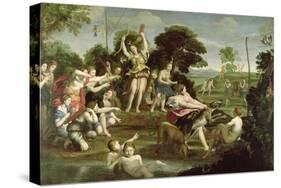 The Hunt of Diana, 1616-17-Domenichino-Stretched Canvas