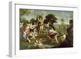 The Hunt of Diana, 1616-17-Domenichino-Framed Giclee Print