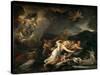 The Hunt of Diana-Luca Giordano-Stretched Canvas