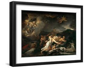 The Hunt of Diana-Luca Giordano-Framed Giclee Print