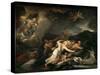 The Hunt of Diana-Luca Giordano-Stretched Canvas