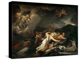 The Hunt of Diana-Luca Giordano-Stretched Canvas